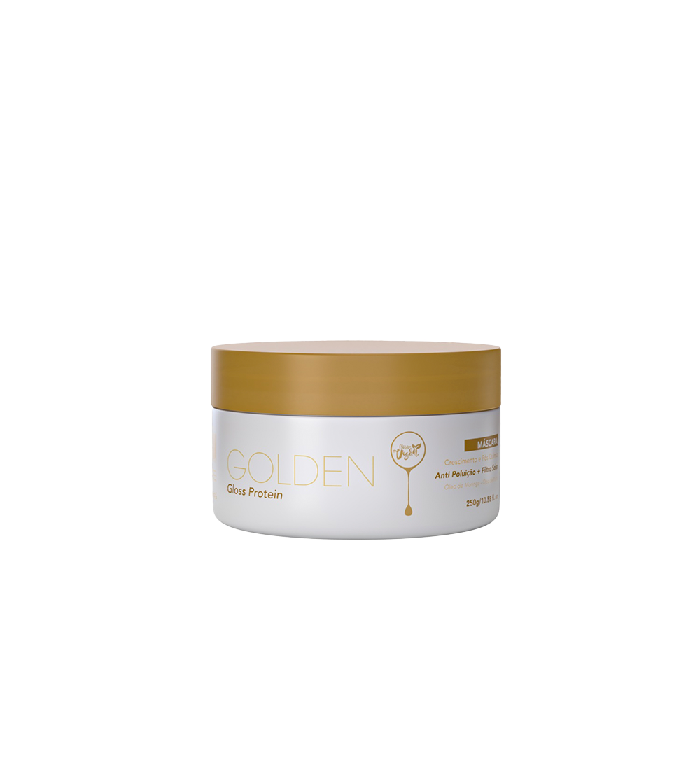 Golden Gloss Protein Mask