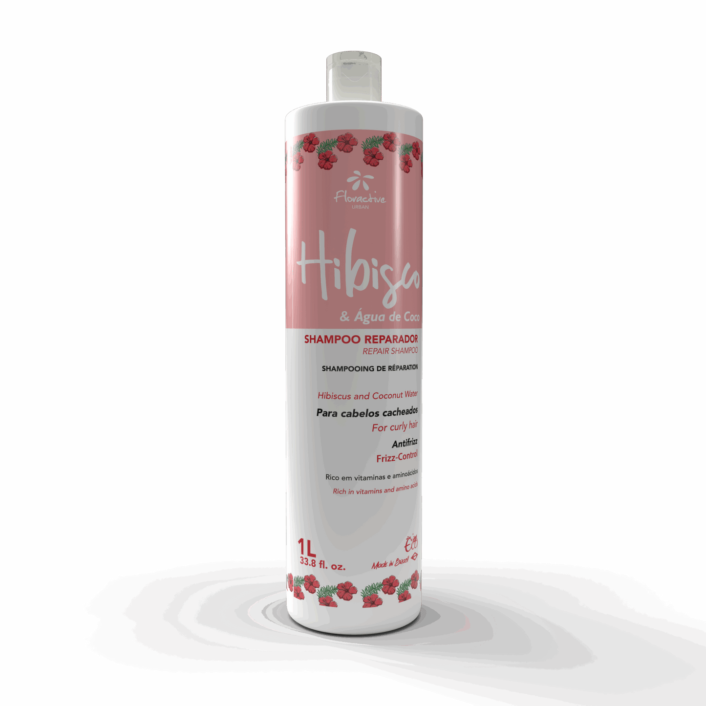Hibisco un kokosriekstu ūdens šampūns