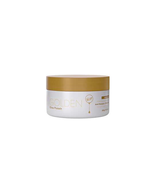 Golden Gloss Protein Mask
